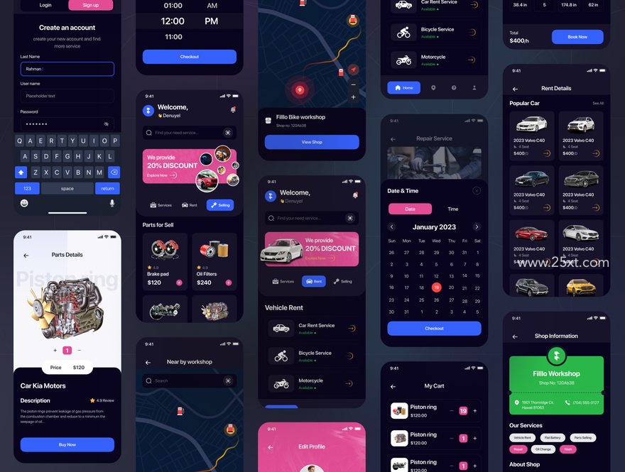 25xt-164845-Filllo Automotive App UI Kit6.jpg