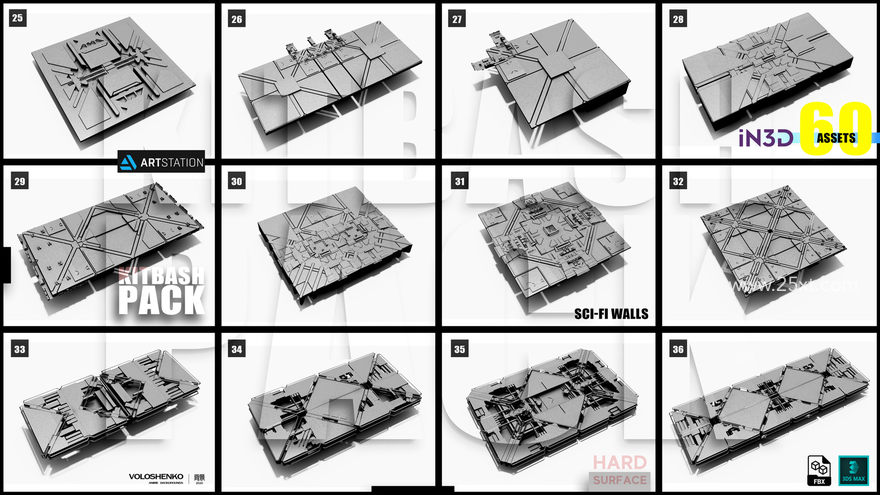 25xt-164724-Sci-Fi walls KitBash Pack 60+4.jpg