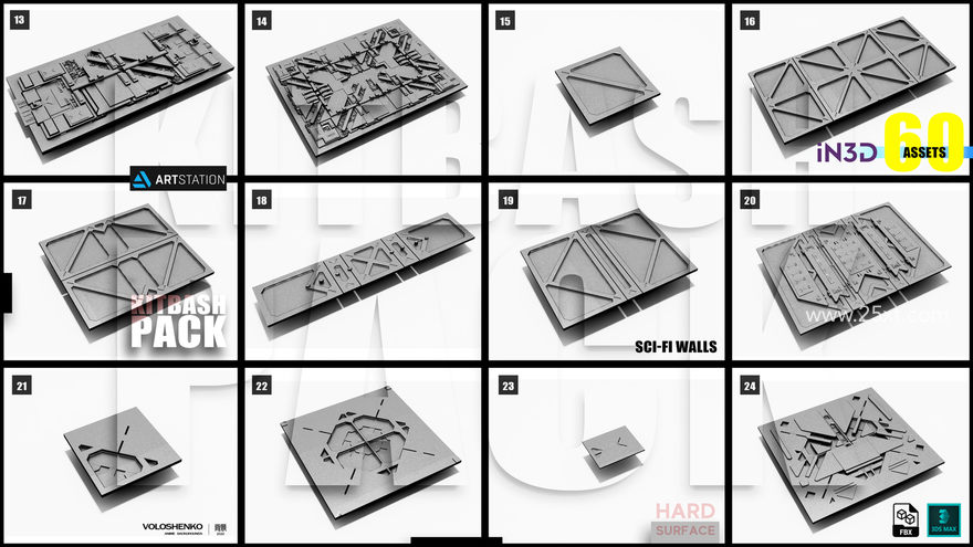 25xt-164724-Sci-Fi walls KitBash Pack 60+3.jpg