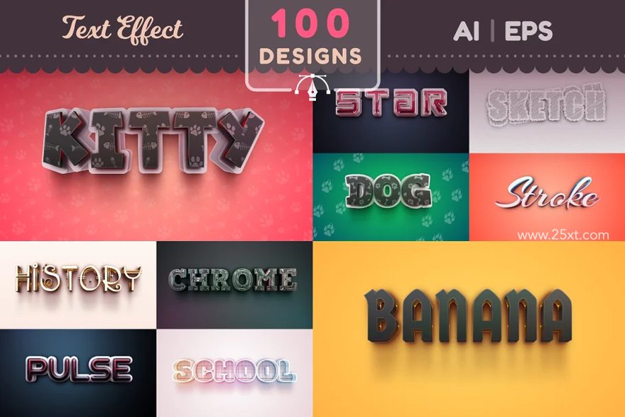 25xt-164960-Set 100 Editable Text Effects2.jpg