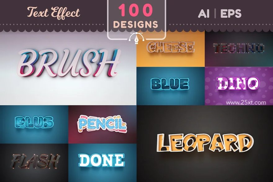 25xt-164960-Set 100 Editable Text Effects4.jpg