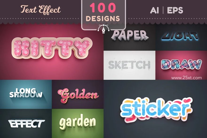 25xt-164960-Set 100 Editable Text Effects3.jpg