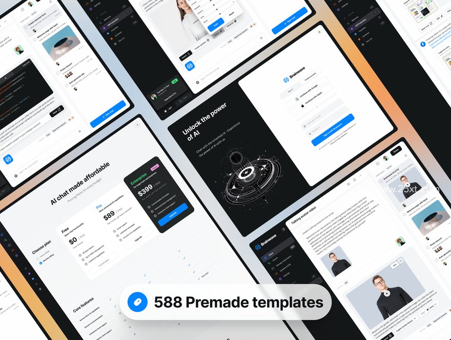 25xt-164977-Brainwave - AI UI Kit2.jpg