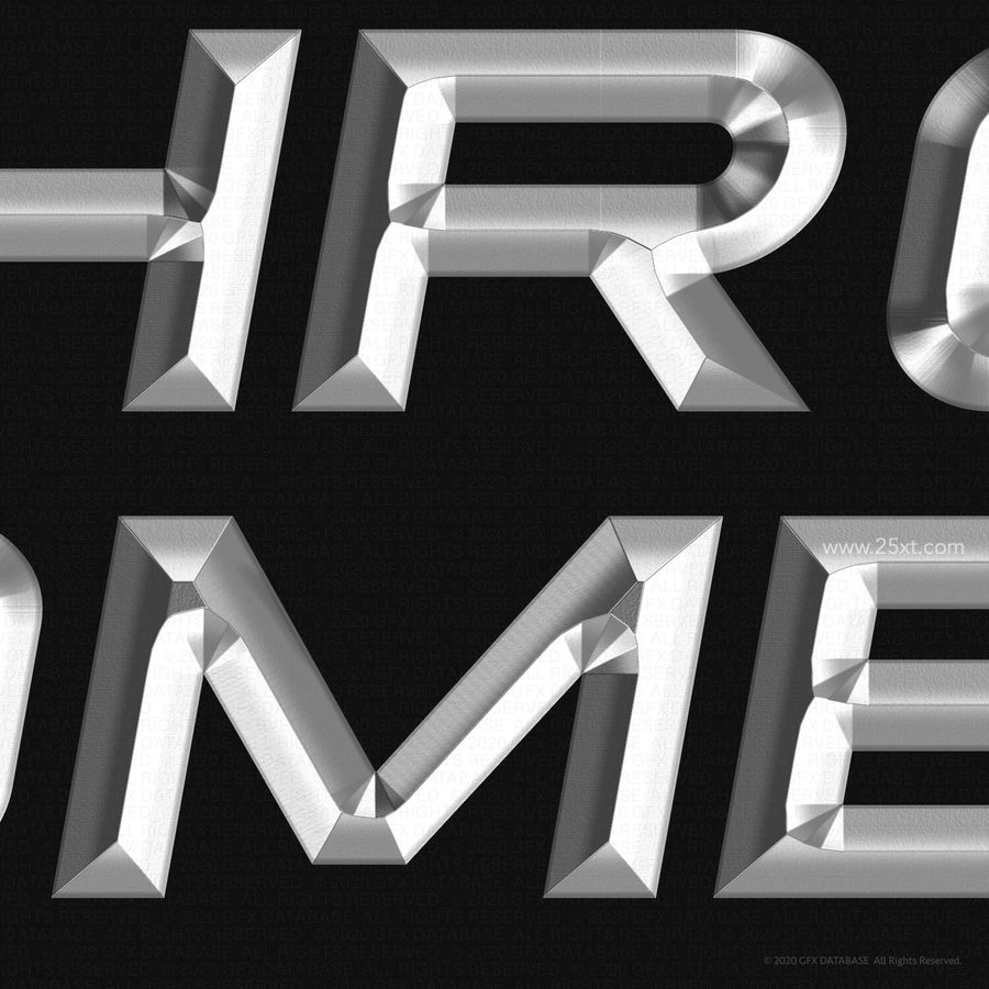 25xt-173117-X1 Chrome Text Layer Style5.jpg