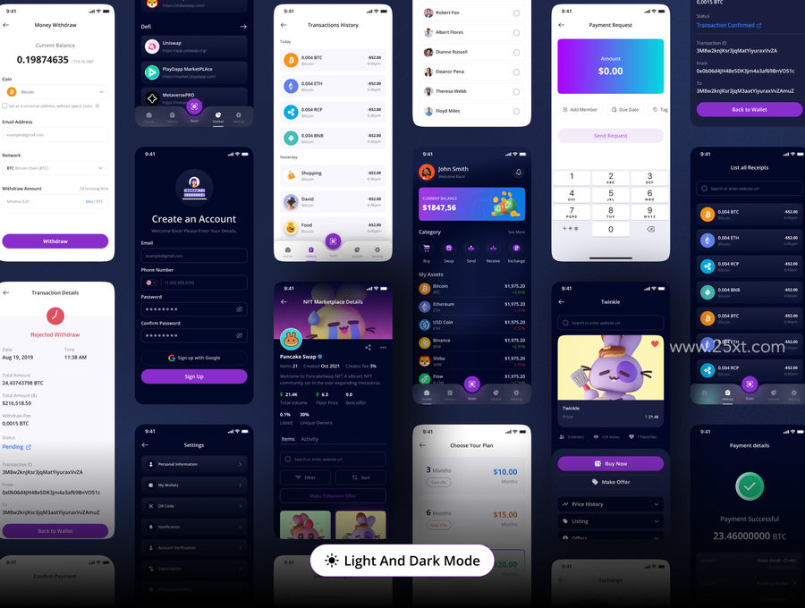25xt-173149-Bit Pulse Crypto Wallet Mobile App UI Kit7.jpg