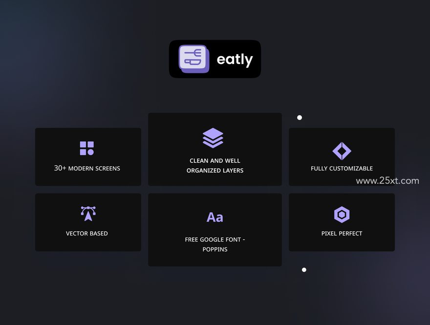 25xt-165280-Eatly - Food Delivery Landing Page & Web UI KIT4.jpg