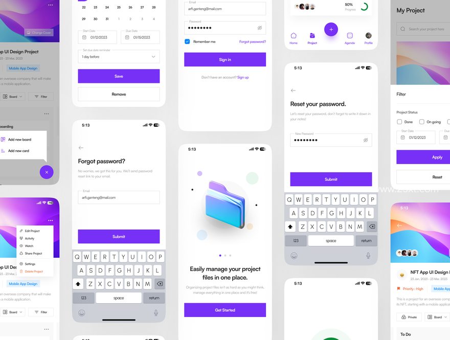 25xt-165307-Ngatur - Project Management App UI Kit6.jpg