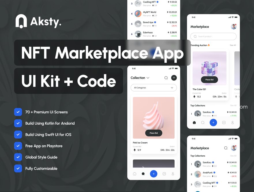 25xt-165381-Aksty. - NFT Marketplace UI Kit + App1.jpg
