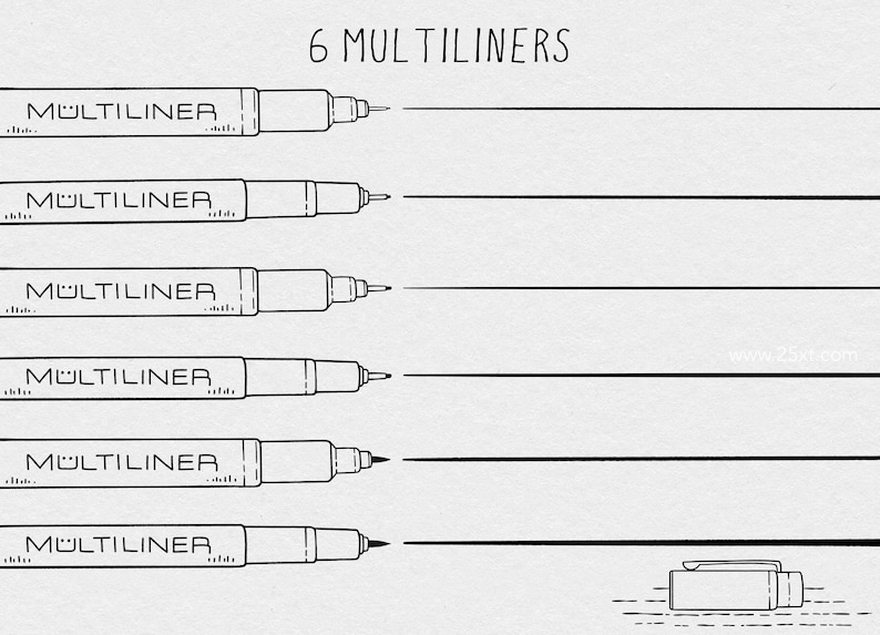 25xt-165497-40+ Copic inspired Marker Brush Set4.jpg