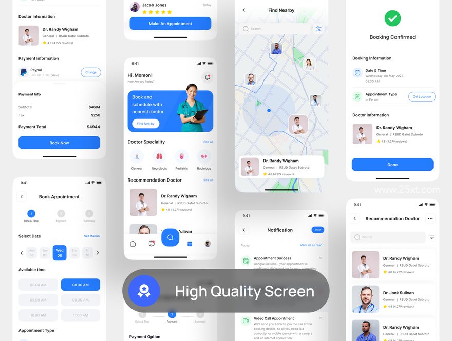 25xt-165515-Docdoc - Doctor & Health Care UI KIT8.jpg