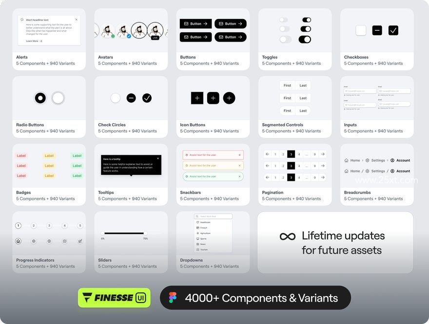 25xt-165526-Finesse UI – Figma UI Kit and Design System - V1.04.jpg