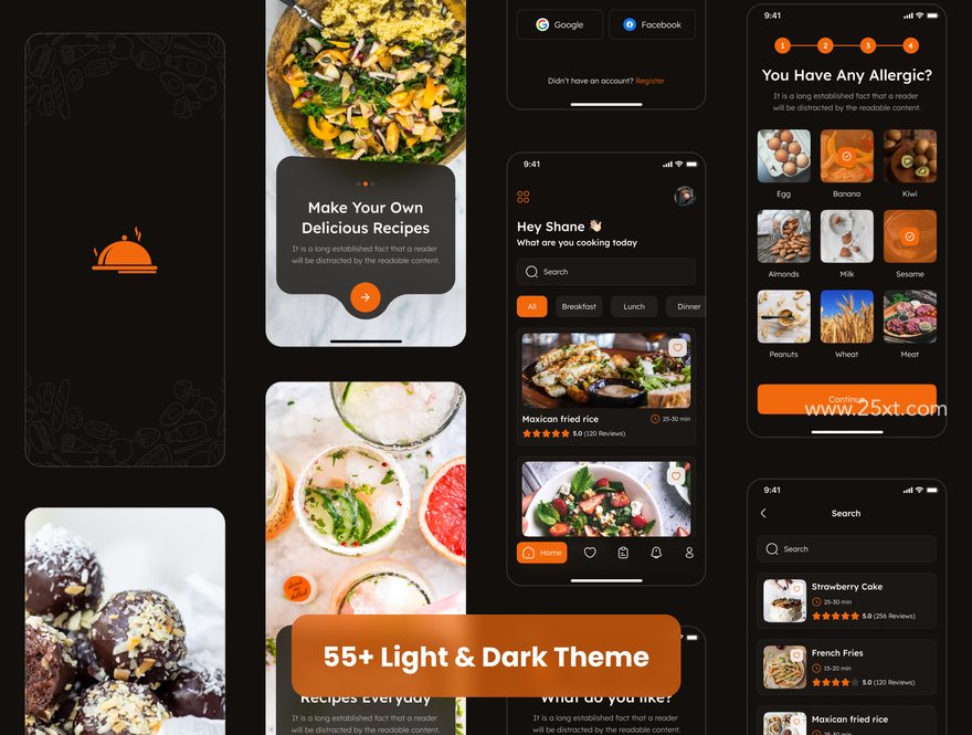 25xt-165566-Recipe App UI Kit7.jpg