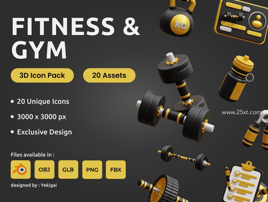 25xt-165692-Fitness and Gym 3D Icon Pack1.jpg