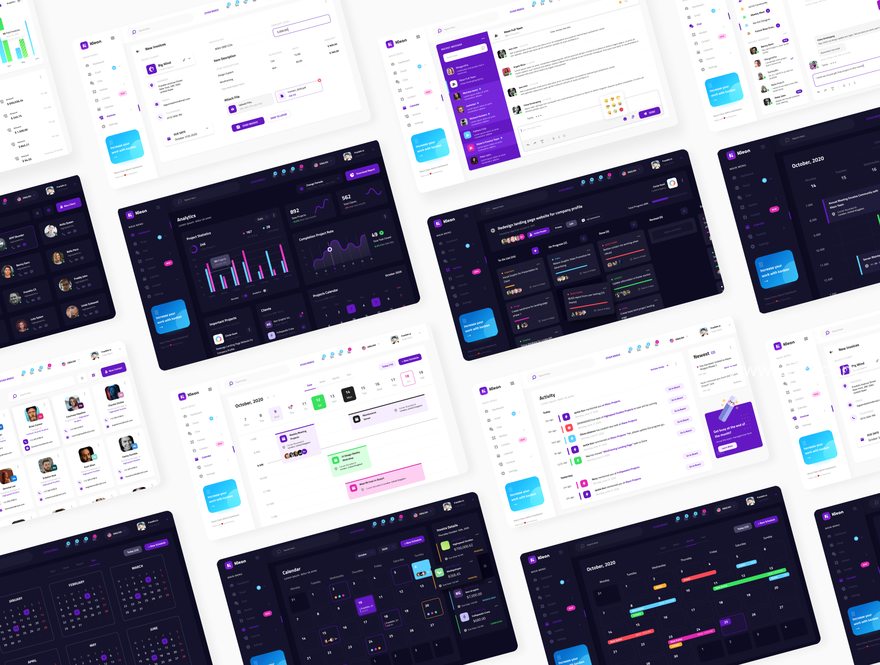 25xt-165701-Kleon - Clean Admin Panel Dashboard UI Template6.jpg