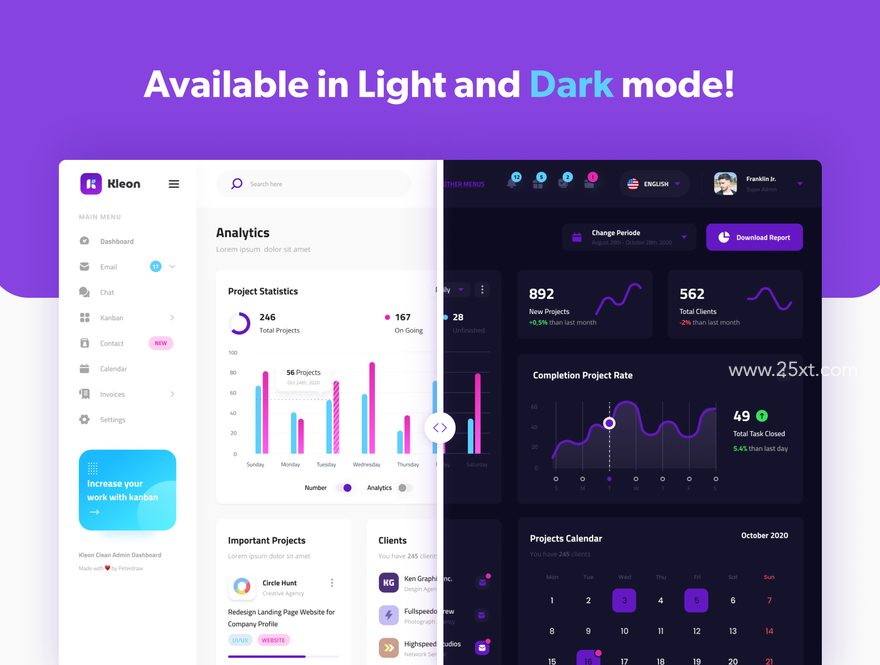 25xt-165701-Kleon - Clean Admin Panel Dashboard UI Template5.jpg