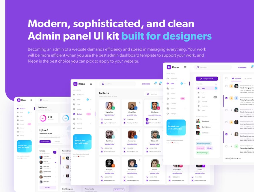 25xt-165701-Kleon - Clean Admin Panel Dashboard UI Template2.jpg