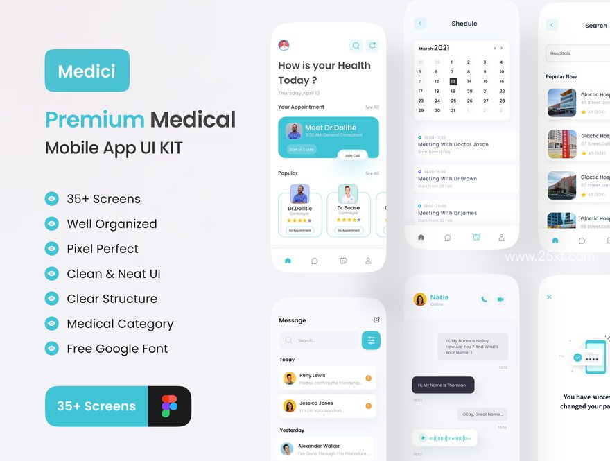 25xt-165709-MediCi - Doctor And Medical App UI Kit1.jpg