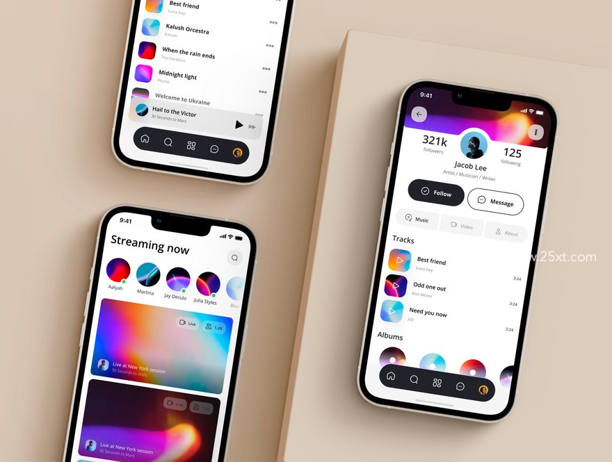 25xt-165712-Music app UI Kit15.jpg