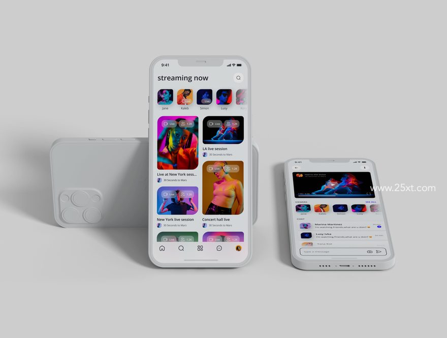 25xt-165712-Music app UI Kit1.jpg