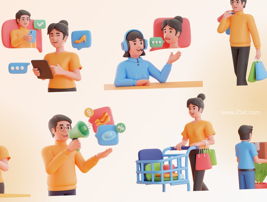 25xt-165726-Shoppy - E-Commerce 3D Characters8.jpg