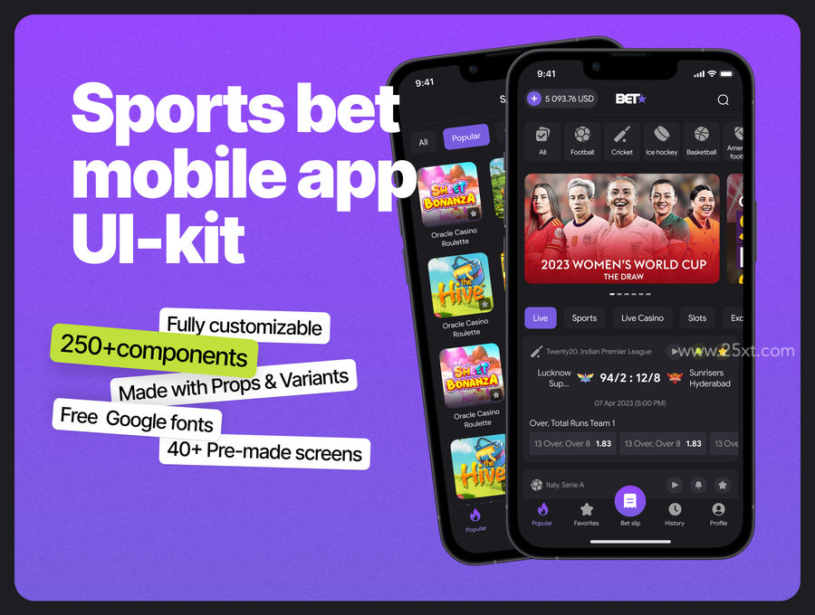 25xt-173180-Sports bet mobile app UI Kit1.jpg