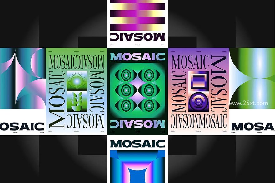 25xt-165800-Gradient Geometric Mosaics Graphics2.jpg