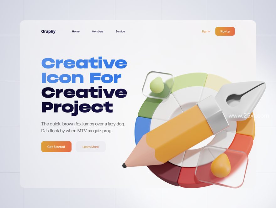 25xt-165801-Graphy - Graphic Design 3D Icon Set6.jpg
