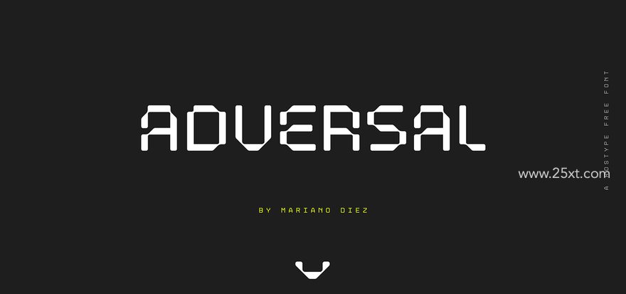 25xt-165851-Adversal Free font2.jpg