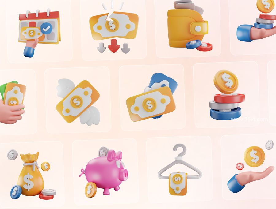 25xt-173291-Mony - Money & Currency 3D Icon Set (5).jpg