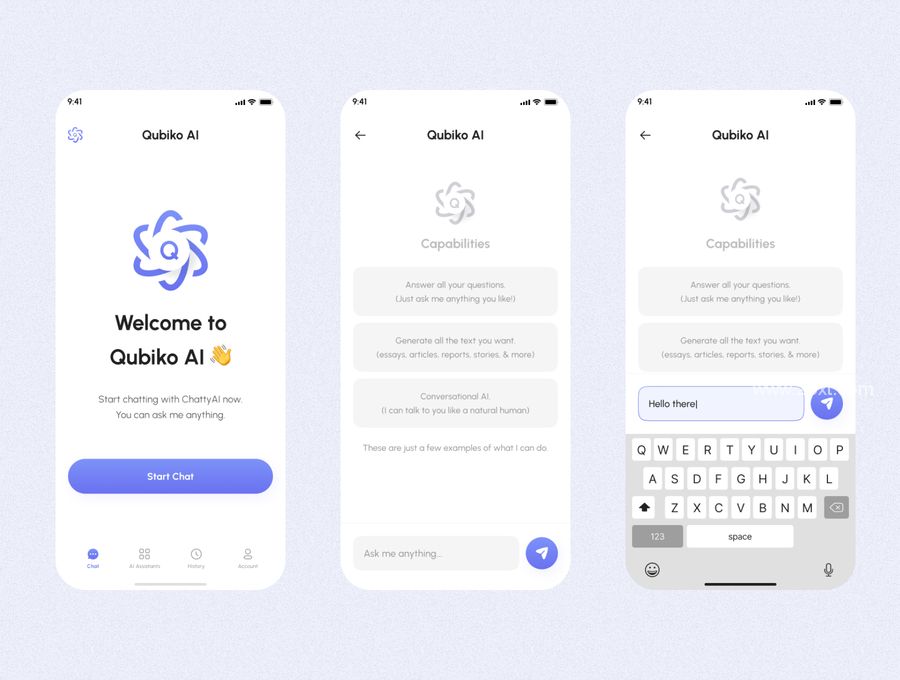 25xt-173358-Qubiko AI- AI Chatbot App UI Kit (2).jpg