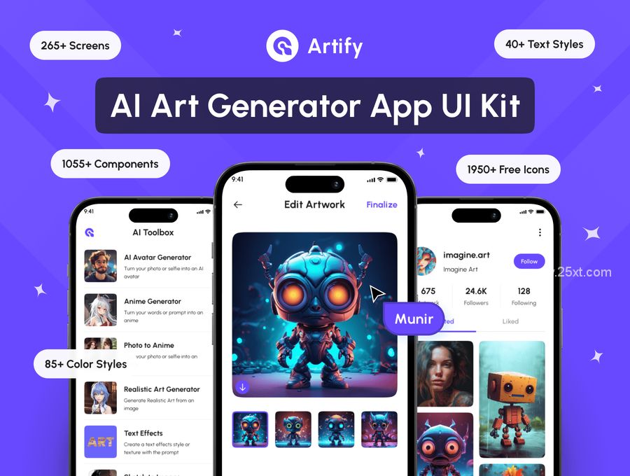25xt-173746-Artify - AI Art Generator App UI Kit (8).jpg