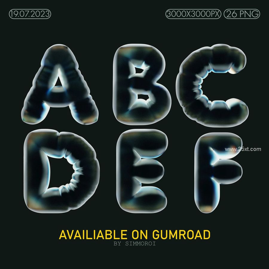 25xt-173816-Airy 3d Font (6).jpg