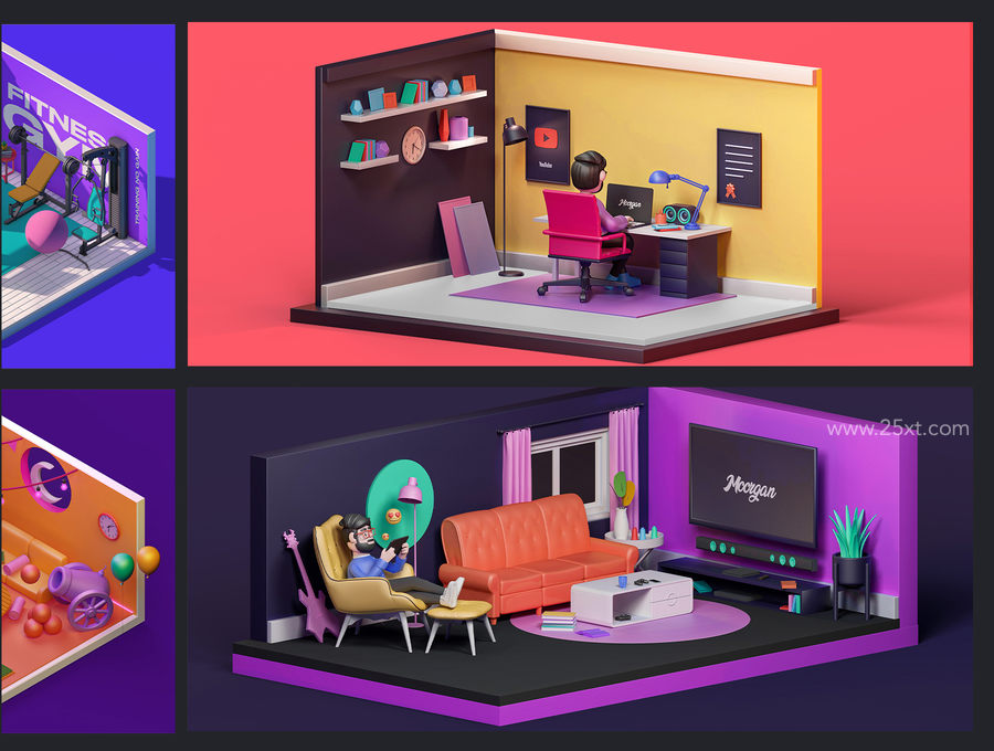 25xt-165969-Moorgan 3D Rooms Isometric Scenes (v1.0)8.jpg