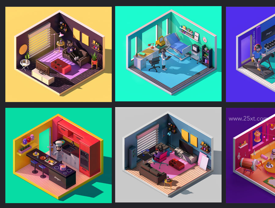 25xt-165969-Moorgan 3D Rooms Isometric Scenes (v1.0)7.jpg