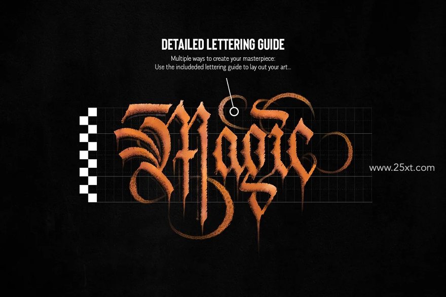 25xt-166035-The Bewitched Blackletter Brush Collection15.jpg