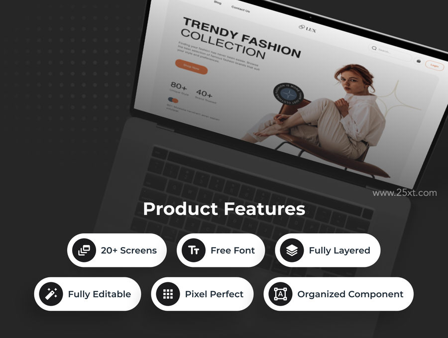 25xt-166048-Lux - E-Commerce Web UI Kit2.jpg