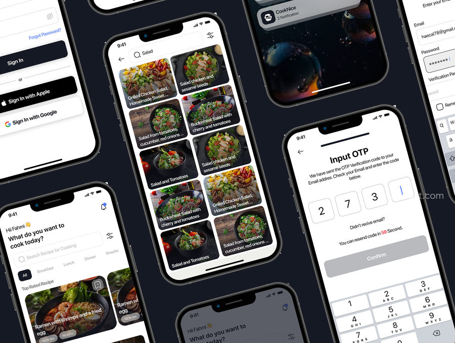 25xt-166084-Food Recipe - CookNice Mobile App iOS UI Kit3.jpg