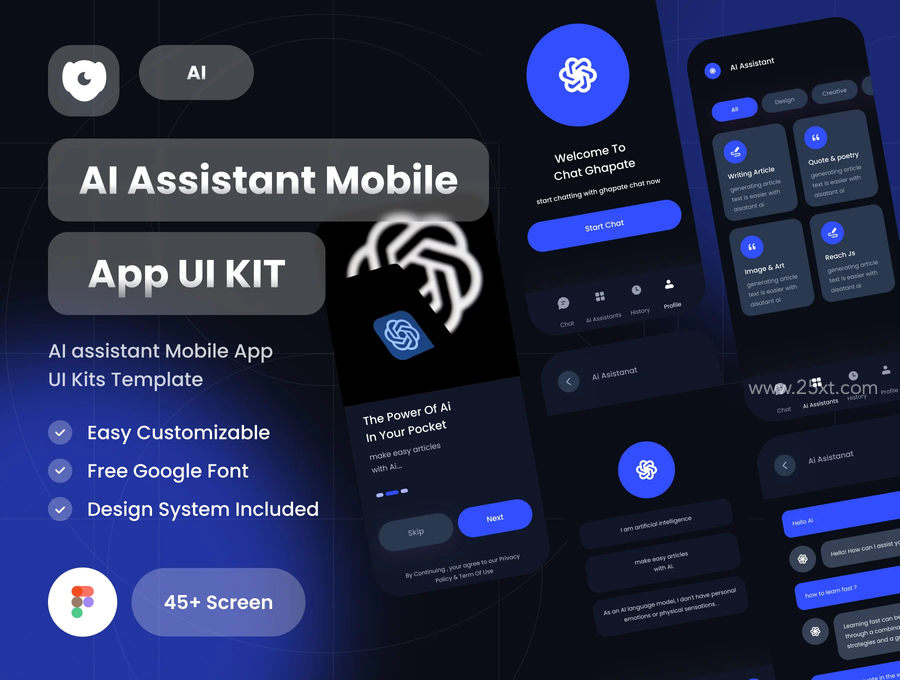 25xt-166166-Ai Assistant Chatbot Mobile Apps UI Kit1.jpg