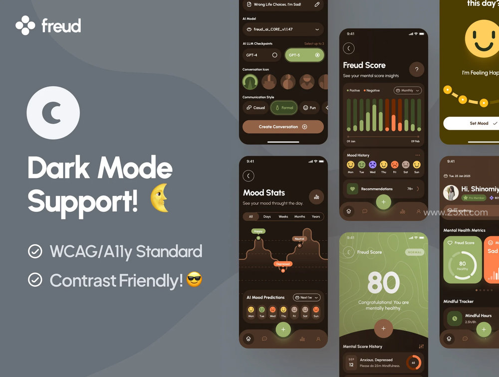 25xt-174190-freud UI Kit AI Mental Health App4.jpg