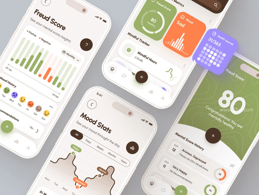 25xt-174190-freud UI Kit AI Mental Health App3.jpg