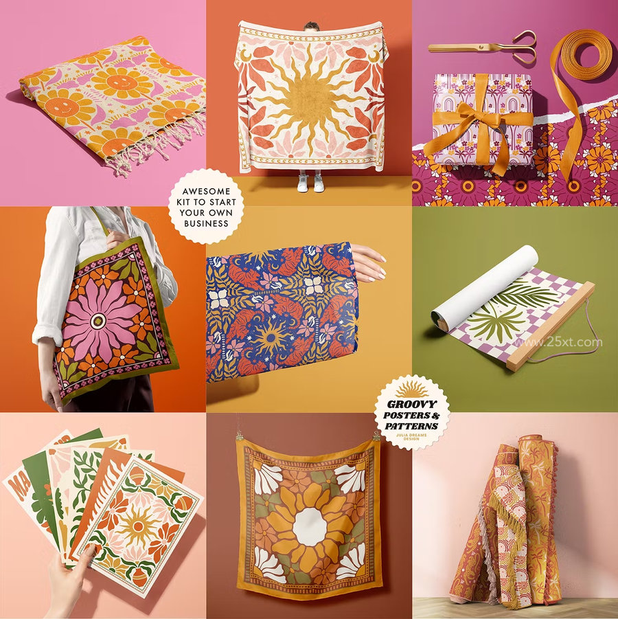25xt-174230-Groovy Boho Posters Patterns Flower 70s6.jpg
