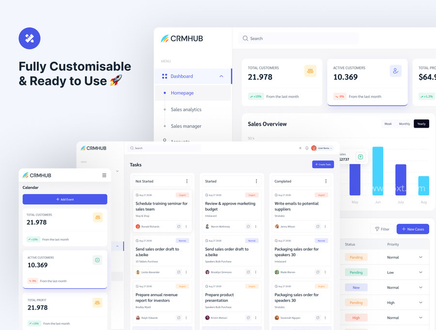 25xt-174236-CRMHUB - SaaS Dashboard UI Kit3.jpg