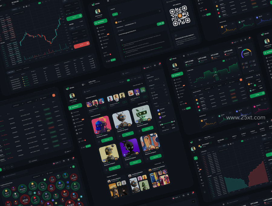 25xt-174237-Crypto Whale - Crypto & NFT Dashboard UI Kit8.jpg