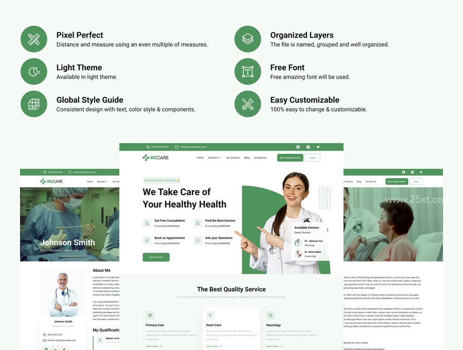 25xt-174243-Healthcare Medical Web UI Kit2.jpg