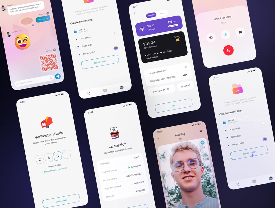 25xt-174246-Messenger Mobile and Desktop App UI Kit3.jpg