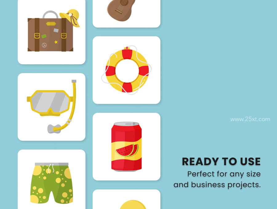 25xt-174251-Summer 2D Icon Illustration Set Vol 13.jpg