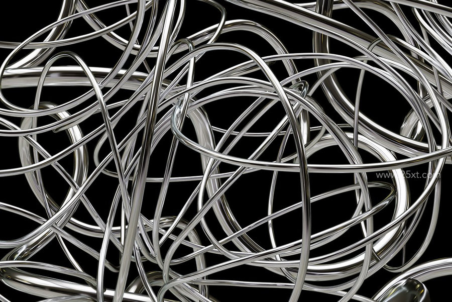 25xt-174418-Chrome Knots - 3D PNG Shapes8.jpg