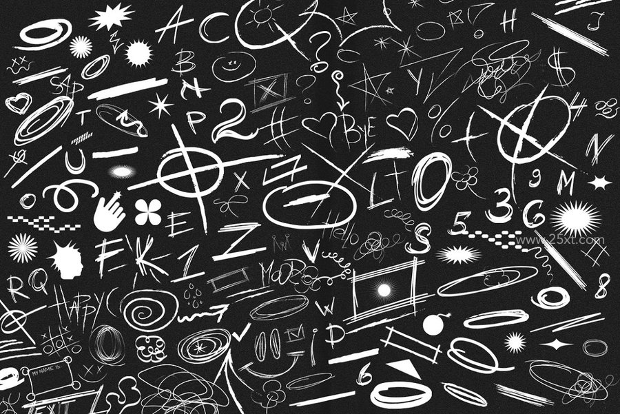 25xt-174474-150 Scribbles Elements4.jpg