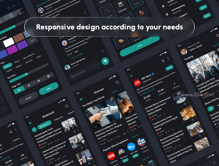 25xt-174527-Newsline - News App UI Kit5.jpg