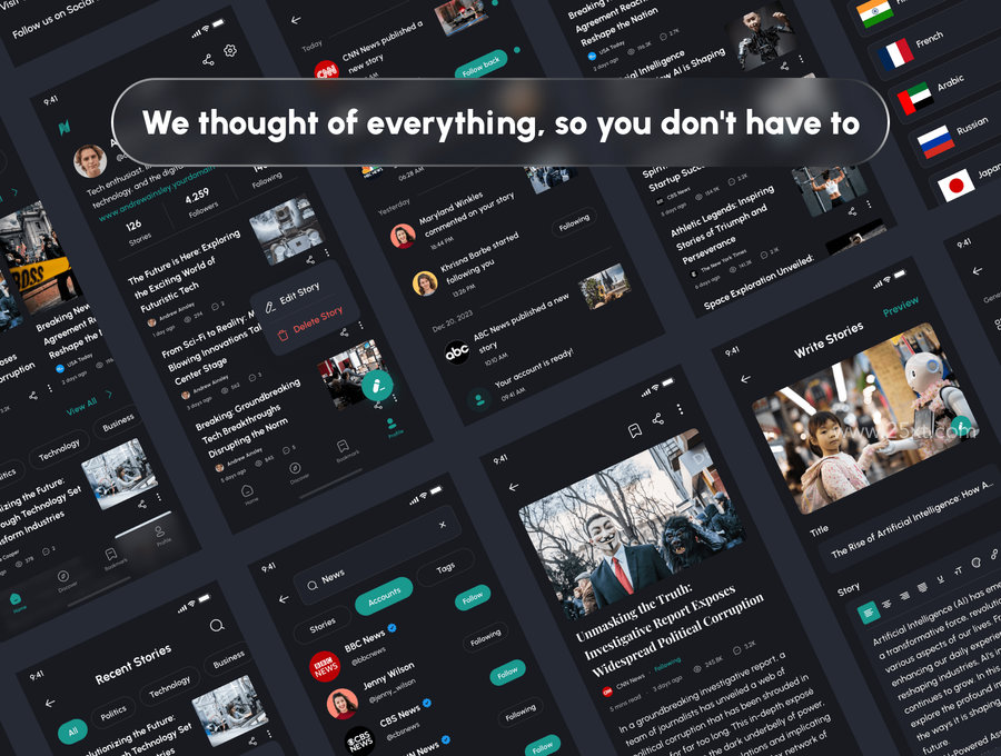 25xt-174527-Newsline - News App UI Kit6.jpg